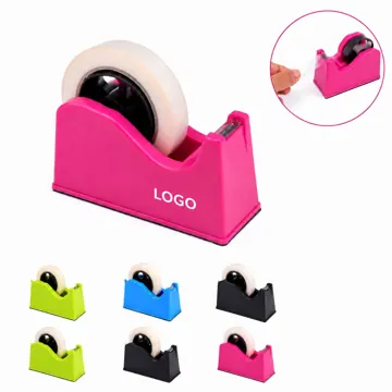 Heavy-Duty Desktop Tape Dispenser with Serrated Cutter