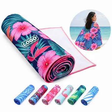 Oversized Quick Dry Sand Proof Beach Towel for Travel