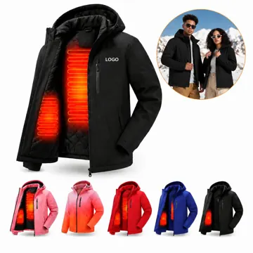 Washable USB Heated Jacket with Adjustable Temperature
