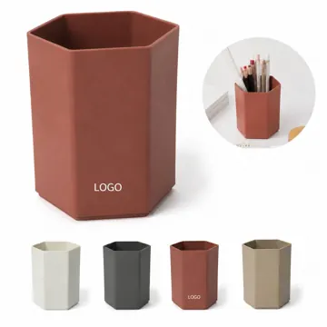 Minimalist Pen Holder with Sturdy Base for Desk Organization