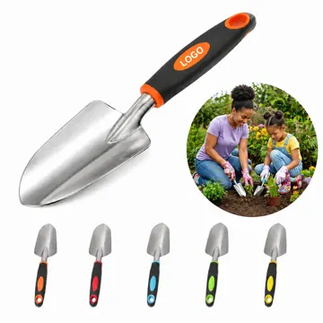 Ergonomic Aluminum Garden Trowel for Digging, Planting