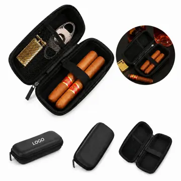 Airtight EVA Cigar Humidor Travel Case with Humidification