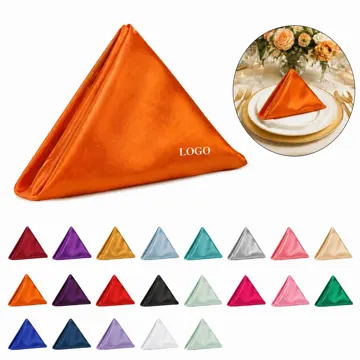 Reusable Satin Beverage Napkin for Restaurants