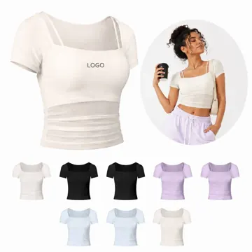 Women's Mesh Stretch Two-Piece Athletic Set