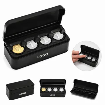 Eco-Friendly Car Coin Holder with Non-Slip Organizer