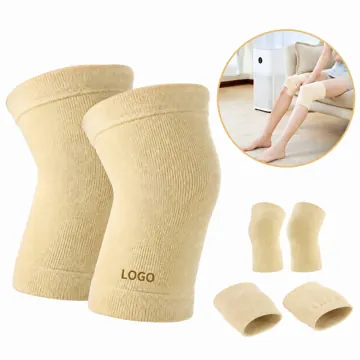 Pure Cotton Elastic Knee Pads for Arthritis Warm Support