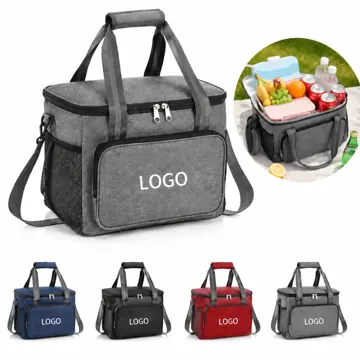 Large Capacity Insulated Lunch Cooler Bag for Picnics