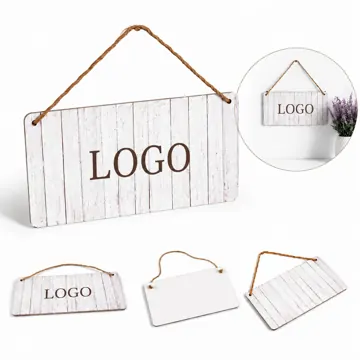Personalized Wooden Hanging Wall Sign Rustic Home Decor