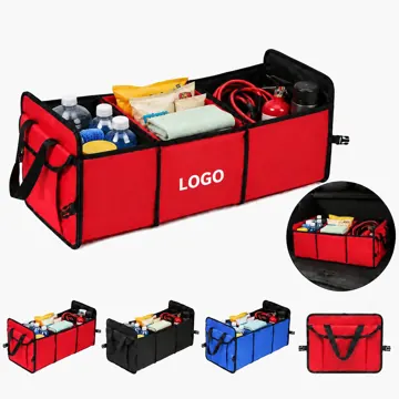 Collapsible Car Trunk Organizer Large Capacity Retractable