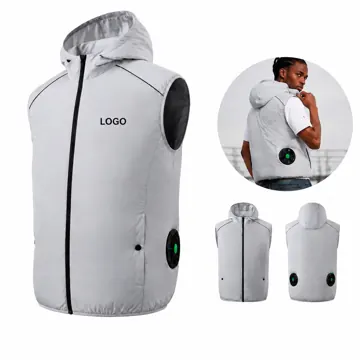 USB Fan Cooling Vest with Dual Built-In Fans