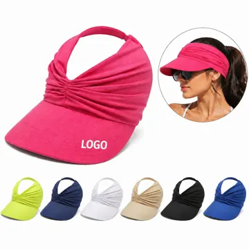Breathable Wide Brim Sun Visor Hat for Beach Outdoor UV