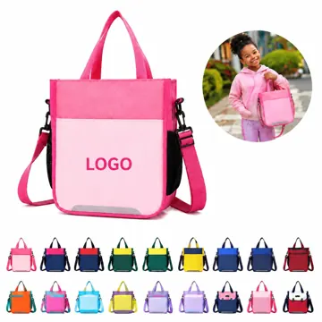 Large Capacity Oxford Tote Bag for School with Multiple
