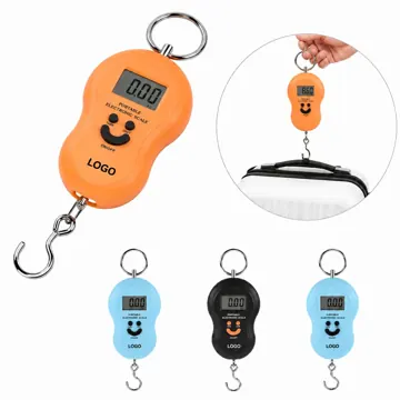 Digital Hanging Luggage Scale with LCD Display, Portable