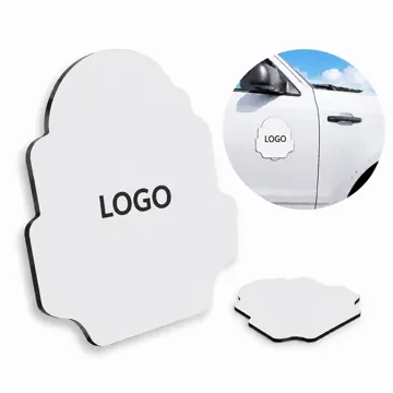Custom Shape Magnetic Car Sticker, Weather-Resistant Decal