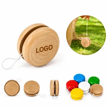 Classic Wooden Yoyo for Kids and Adults, Smooth Spin