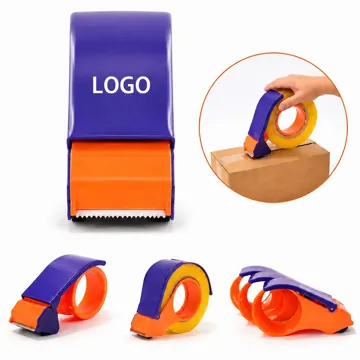 Safe Blade Tape Dispenser Gun with Ergonomic Handle