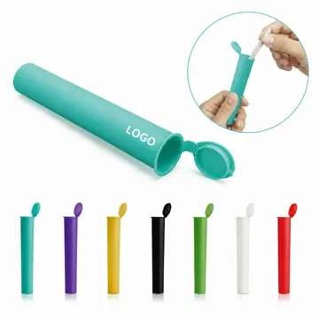 116mm Child-Resistant Pop Top Pre Roll Tube, Durable Plastic