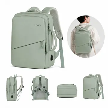 Waterproof 3-in-1 Travel Backpack with Laptop Sleeve