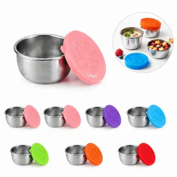 304 Stainless Steel Leakproof Condiment Cup Multipurpose