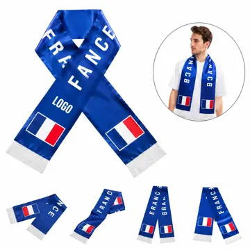 Full Color Soccer Scarf for Stadium Fan Support
