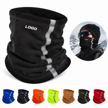 Reflective Adjustable Winter Neck Warmer for Cold Weather