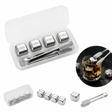 Reusable Stainless Steel Ice Cubes for Drinks, Non-Diluting