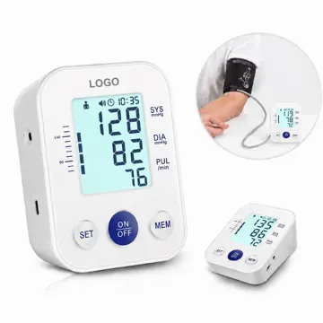 Voice LCD Blood Pressure Monitor with Talking Arm Cuff