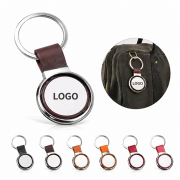 360 Degree Rotating Stainless Steel Keychain for Keys