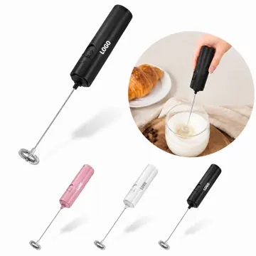 USB Rechargeable Milk Frother, Cordless Hot & Cold Foam