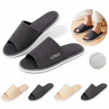 Disposable Non-Skid Hotel Slippers for Guest Comfort
