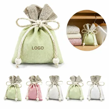 Gardenia Scented Linen Sachet for Drawers and Closets