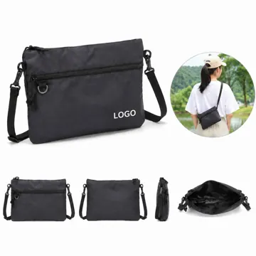 Men's Adjustable Shoulder Bag with Water-Resistant