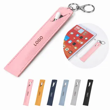 Genuine Leather Stylus Pen Case, Compact Protective Pouch