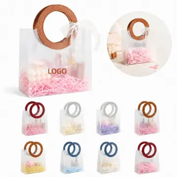 Frosted PP Tote Bag for Shopping, Travel & Storage
