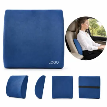 Memory Foam Lumbar Support Pillow for Lower Back Pain Relief