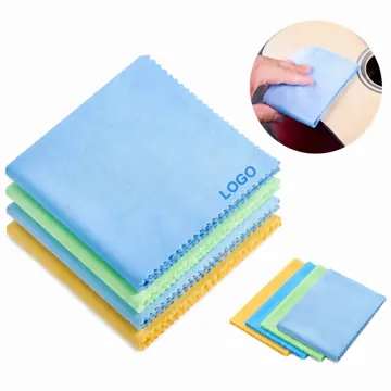 Lint-Free Microfiber Polish Cloth for Lenses, Screens