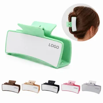 Durable Customizable Hair Claw Blanks for Styling