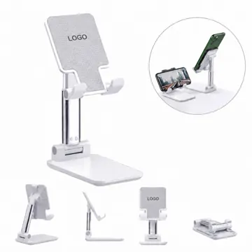Adjustable Ergonomic Phone Stand for Desktop, Hands-Free