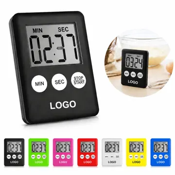 LCD Digital Magnetic Kitchen Timer with Stand, 99 Min