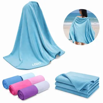 Ultra-fine Microfiber Quick-Dry Absorbent Beach Towel