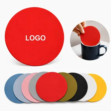Waterproof PVC Soft Rubber Coaster for Heat and Moisture