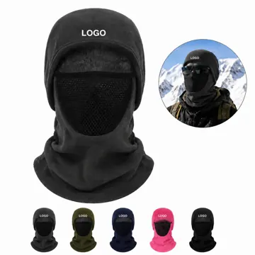 Double-Layer Thickened Fleece Balaclava for Cold Weather