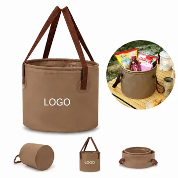 Collapsible PVC Bucket 10L Portable Folding Outdoor Water