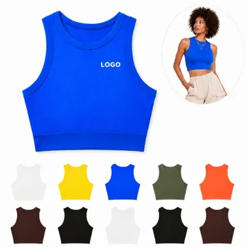 Seamless Padded Sports Bra with Built-in Support for Yoga
