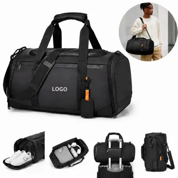 Large Capacity Water-Resistant Travel Crossbody Bag