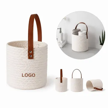 Natural Jute Woven Hanging Planter Wall Basket for Boho