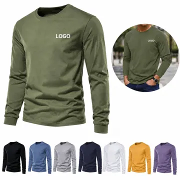 Men's Soft Stretch Performance Long Sleeve Crewneck Tee