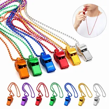 ABS Whistle Necklace with Lanyard for Outdoor Safety