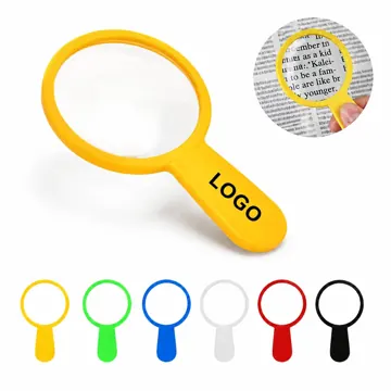 Flexible PVC Bookmark Magnifier 3X for Reading Small Text