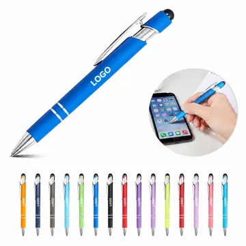 2-in-1 Metal Stylus Ballpoint Pen for Touchscreens